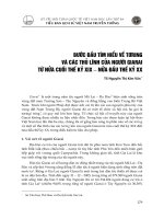 Bước đầu tìm hiểu về tơring và các thủ lĩnh của người GIARAI từ nửa cuối thế kỷ XIX   nửa đầu thế kỷ XX (2008) nguyễn thị kim vân 
