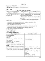 Giáo án trọn bộ các môn học lớp 4 mới nhất tuần (17) 