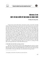 Văn bia lê sơ một số đặc điểm về nội dung và hình thức (2008) phạm thị thùy vinh 