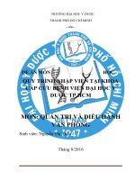 QUY TRÌNH NHẬP VIỆN TẠI KHOA cấp cứu BỆNH VIỆN đại HỌC y dược TP HCM