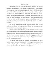 Khảo sát, đánh giá hoạt động của văn phòng trong công tác tổ chức quản lý về văn thư lưu trữ của Công ty cổ phần xây dựng thương mại và thiết bị Việt Tín