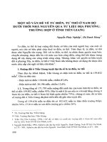 Một số vấn đề về tư điền, tư thổ ở nam bộ dưới thời nhà nguyễn qua tư liệu địa phương trường hợp ở tỉnh tiền giang (2013) nguyễn phúc nghiệp, hà danh hùng 