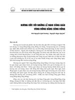 Hương ước với những lễ nghi công giáo vùng đồng bằng sông hồng (2008) nguyễn quế hương, nguyễn ngọc quỳnh 