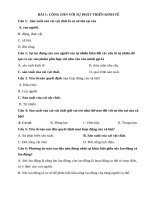 trắc nghiệm GDCD lớp 11 thi THPT  QG 2018 ( có đáp án)