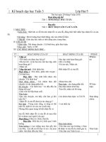 Giáo án tổng hợp các môn học lớp 2 thuẩn chuẩn kiến thức kĩ năng 2018 tuần (3) 