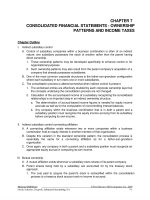 Solution manual advanced accounting 9e by hoyle ch07 