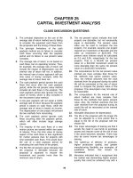 Solution manual accounting 21e by warreni ch 25 