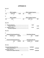 Solution manual accounting 21e by warreni appendix b 