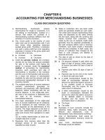 Solution manual accounting 21e by warreni ch 06 