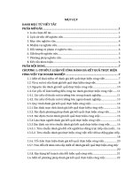 Hoàn thiện công tác đánh giá kết quả thực hiện công việc tại Công ty Cổ phần Tin học Tiến Thành