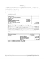 Solution manual advanced accounting 2nd by hamlen CH05 