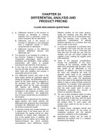 Solution manual accounting 21e by warreni ch 24 