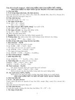 Hóa học 12   chương 6 kim loại kiềm kiềm thổ nhôm