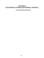 Solution manual accounting 21e by warreni ch 05 