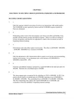 Solution manual advanced accounting 2nd by hamlen CH06 