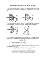Hướng dẫn ôn tập môn học HỆ THỐNG TRUYỀN LỰC Ô TÔ