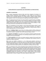 Solution manual advanced financial accounting, 8th edition by baker chap001 