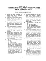 Solution manual accounting 21e by warreni ch 22 