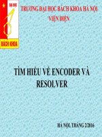 Tìm Hiểu Về Encoder Và Resolver
