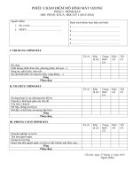 Phương pháp giảng dạy tích cực  nvdung Mau phieu cham diem