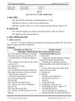 GIÁO ÁN TUẦN GIAO AN NAM HOC 13 14 CN 8