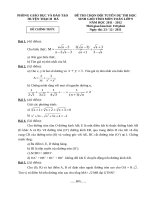 De thi chon HSG tinh vong1 thach ha nam 1112