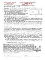 ĐỀ THI GV  VẬT LÝ THCS PHẠM BATHANH DS VL 09