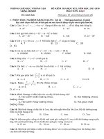 Đề thi học kì 1 môn toán 8 huyện châu thành năm học 2017   2018 có đáp án