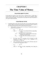 Solution manual financial management 10e by keown chapter 05 
