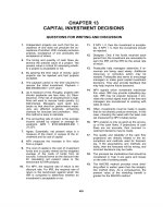 Solution manual managerial accounting 8e by hansen mowen ch 13