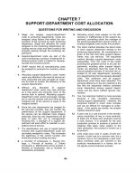 Solution manual managerial accounting 8e by hansen mowen ch 7 