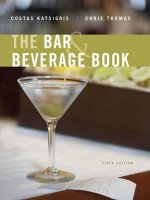 The bar beverage book 5th 