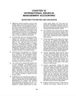 Solution manual managerial accounting 8e by hansen mowen ch 18 