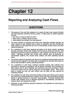 Solution manual financial accounting 4e by wild chapter12 