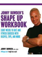 Shape up workbook 8 weeks to diet and finess success with recipes tips and more 