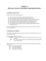 Solution manual cost management measuring monitoring and motivating performance 1st  by wolcott ch04 