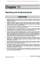 Solution manual financial accounting 4e by wild chapter11 