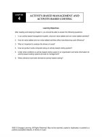 Solution manual cost accounting 9th by kinney rainborn ch04 