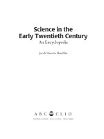 Science in the early twentiesth century 