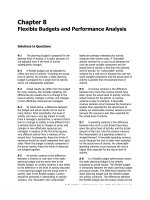Solution manual introduction managerial accounting 5e by garrison chapter 08 