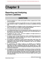 Solution manual financial accounting 4e by wild chapter09 