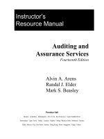 Solution manual auditing and assurance services an intergrated approach 14th by arens beasley volume 2 