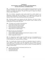 Solution manual cost accounting 12e by horngren ch 22 