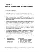 Solution manual financial accounting 8e by libby ch01 