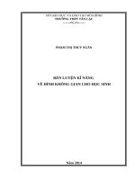 Sáng kiến Rèn luyện kĩ năng vẽ hình không gian