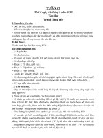 giáo án lớp 5 tuần 27 theo CKHKN 