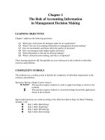 Solution manual cost management measuring monitoring and motivating performance 1st  by wolcott ch01 