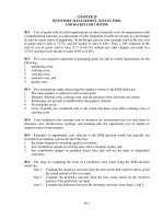 Solution manual cost accounting 12e by horngren ch 20 