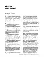 Solution manual introduction managerial accounting 5e by garrison chapter 07 