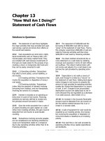 Solution manual introduction managerial accounting 5e by garrison chapter 13 